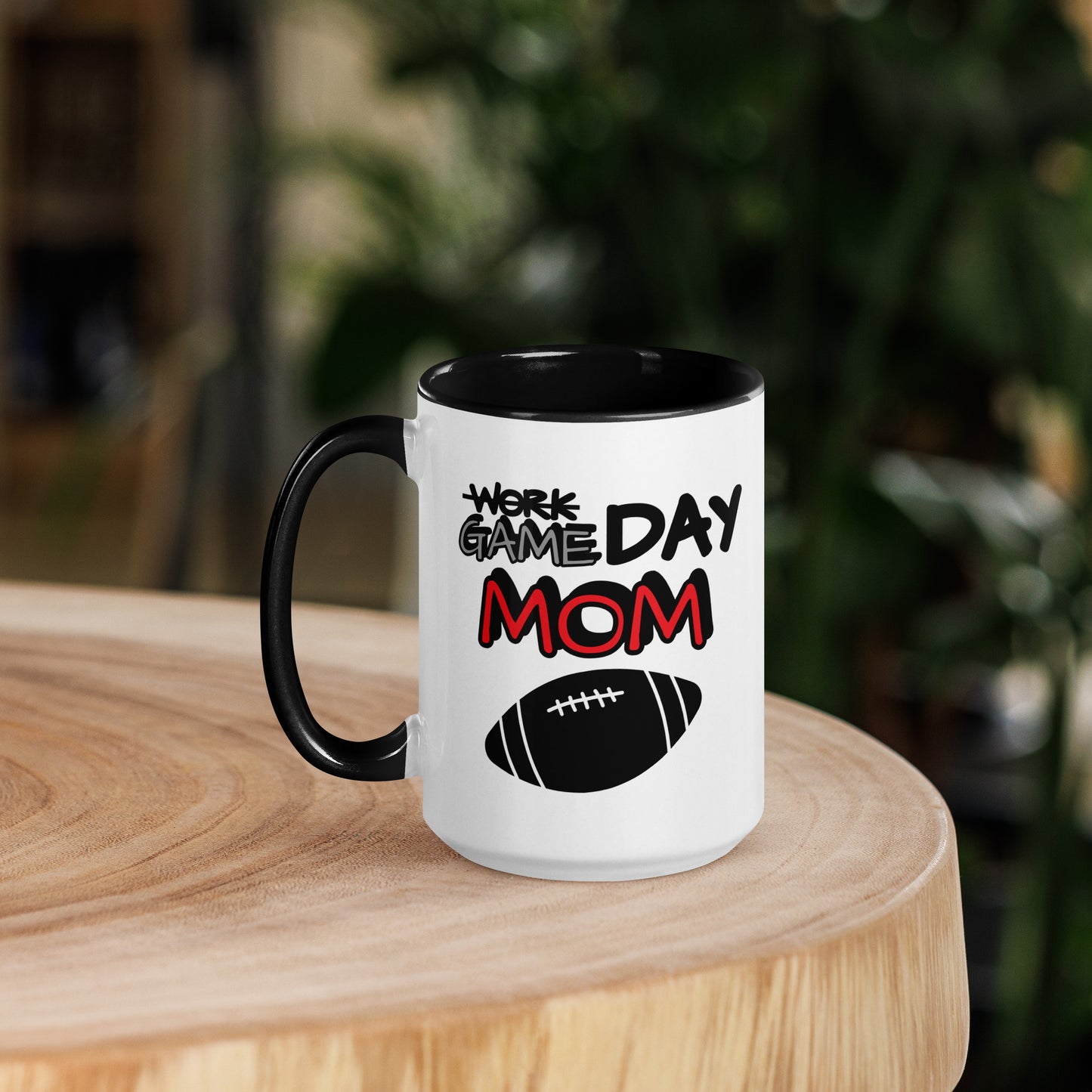 Football Game Day Mom Coffee and Tea Mug