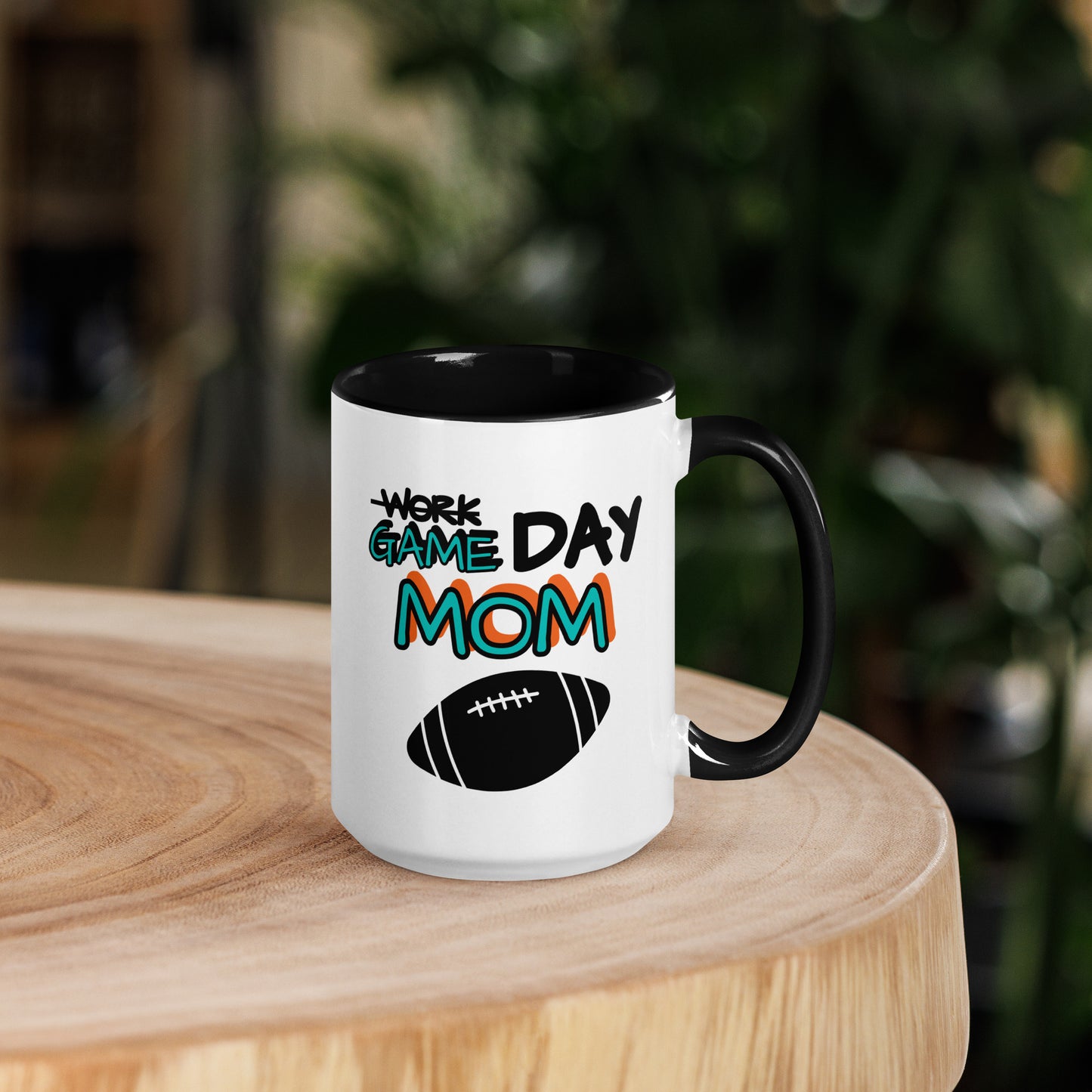 Football Game Day Mom Coffee and Tea Mug