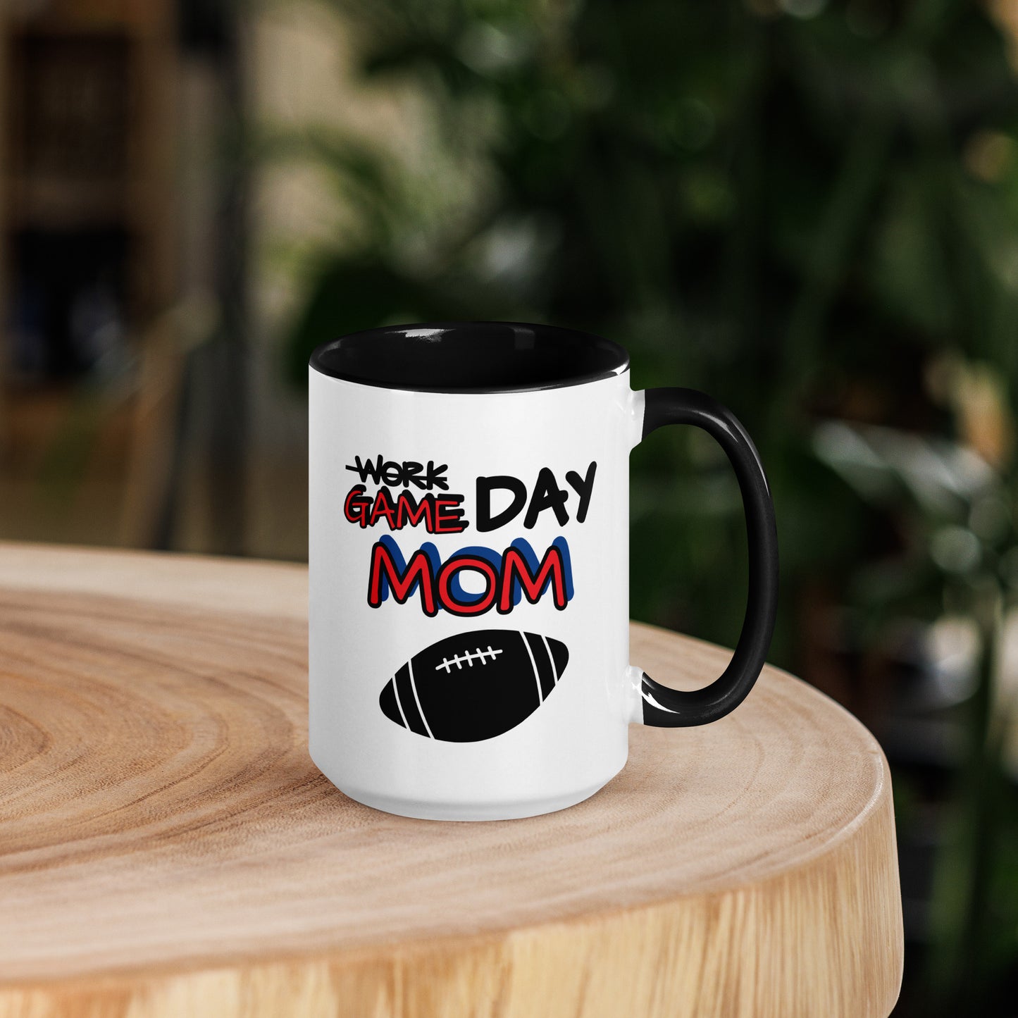 Football Game Day Mom Coffee and Tea Mug