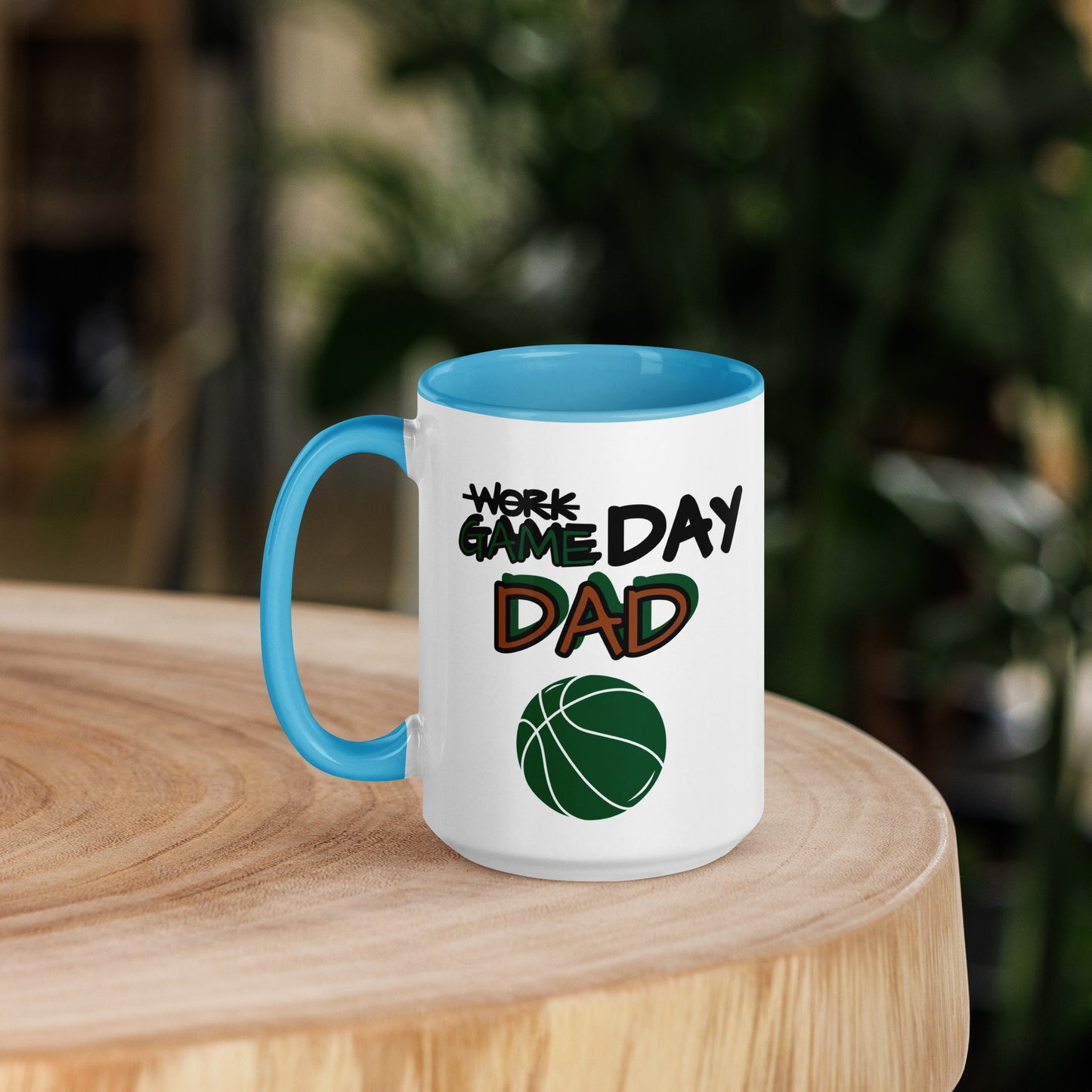 Basketball Game Day Dad Coffee and Tea Mug