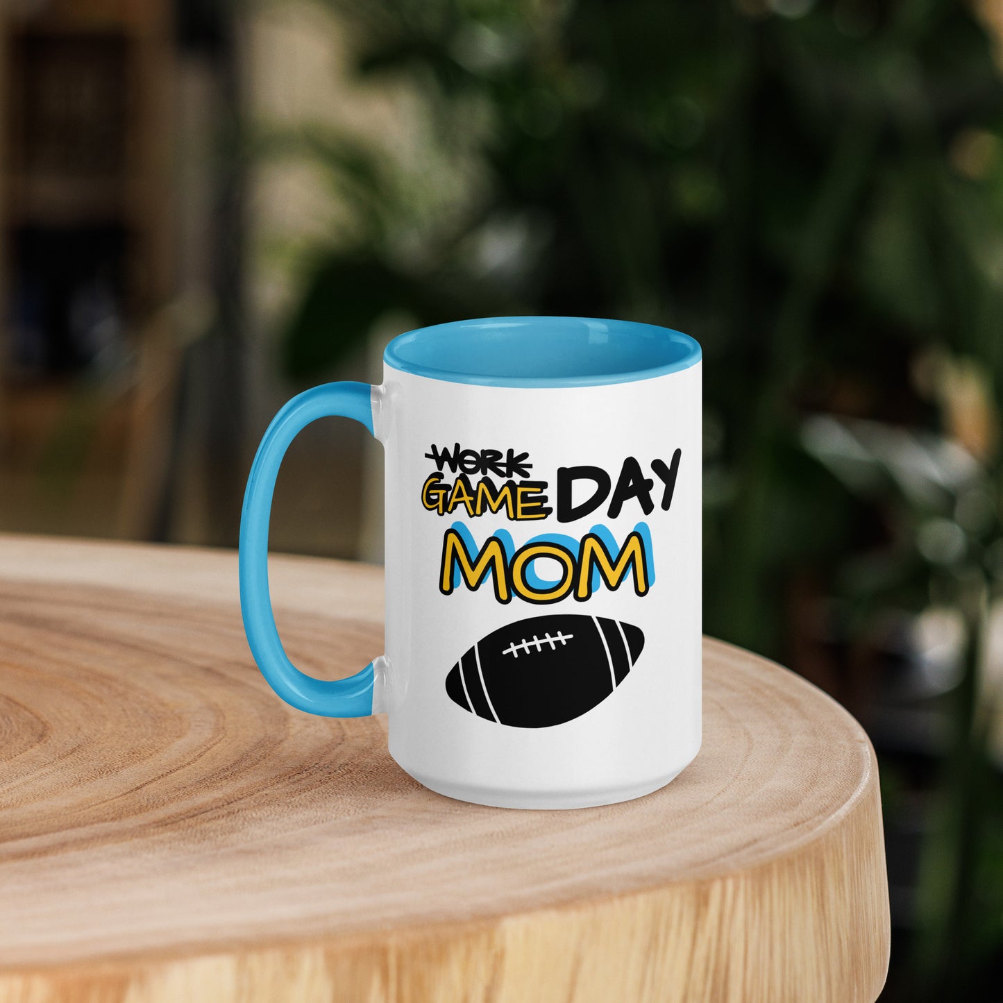 Football Game Day Mom Coffee and Tea Mug