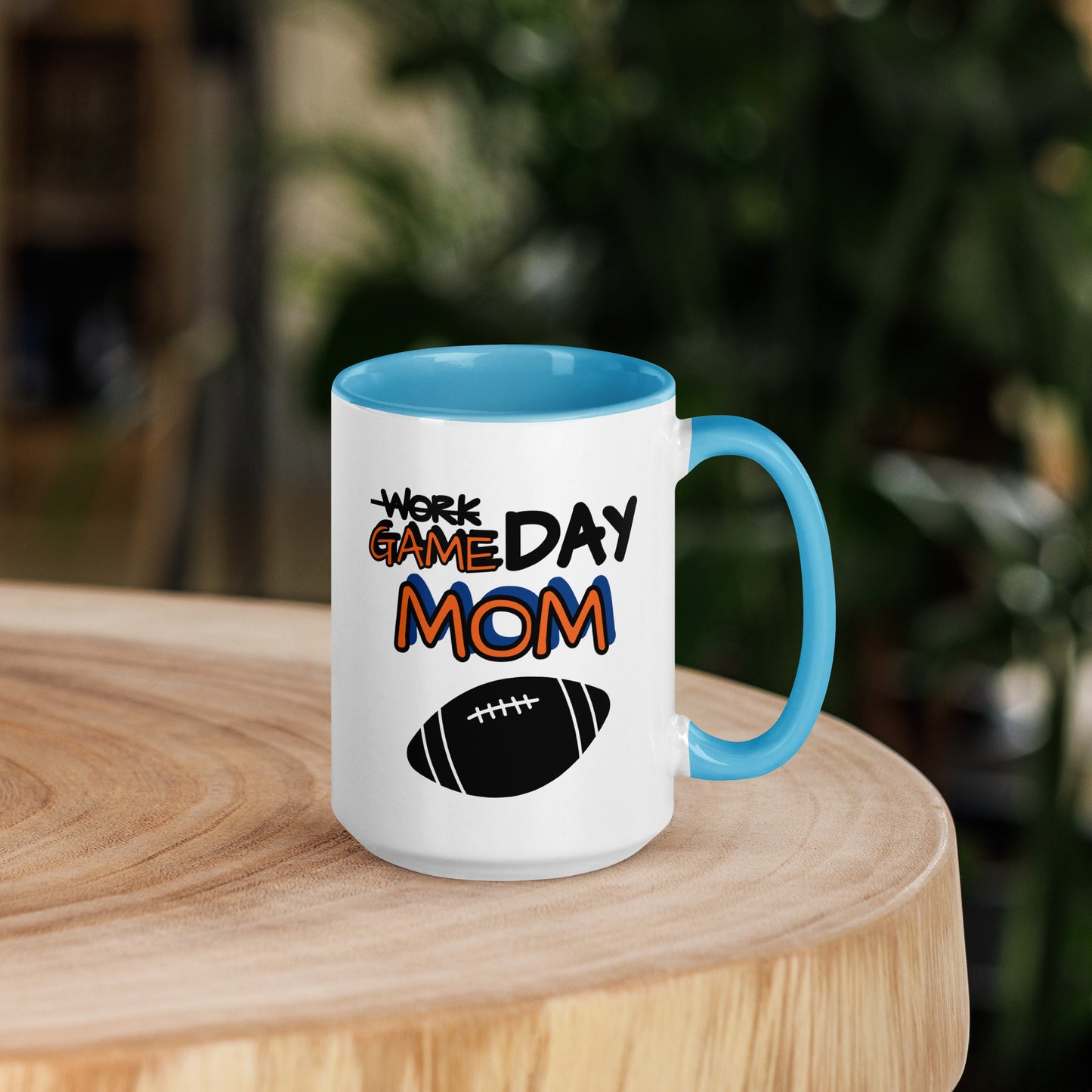 Football Game Day Mom Coffee and Tea Mug