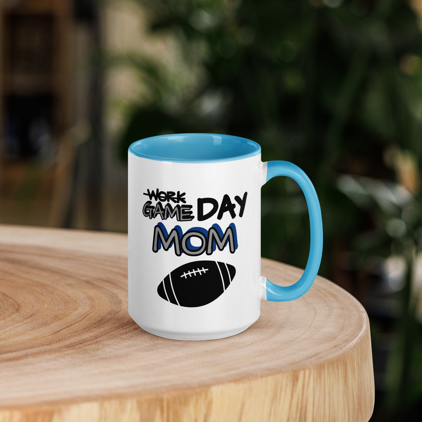 Football Game Day Mom Coffee and Tea Mug