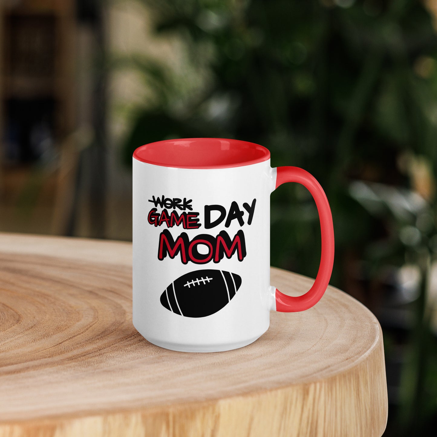 Football Game Day Mom Coffee and Tea Mug