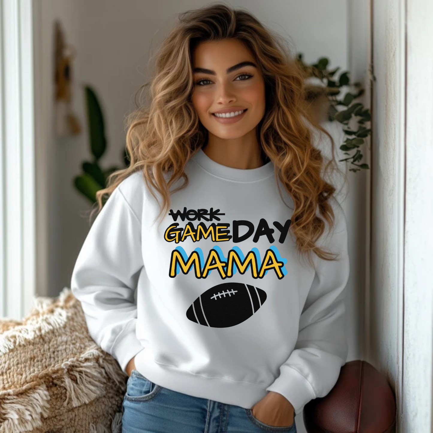 Game Day Mama Sweatshirt Crewneck