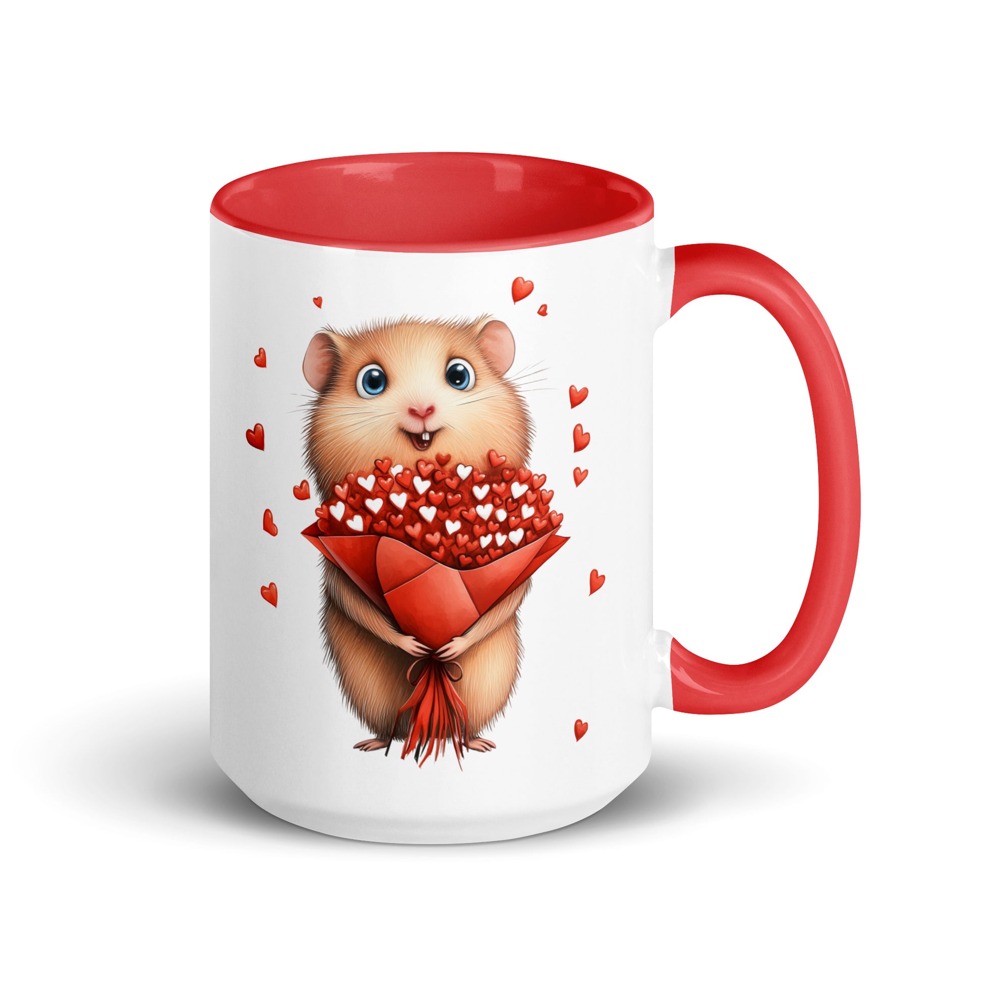 Looking for a gift for that special someone this Valentine's Day or....any day? This ceramic mug features an adorable hamster holding a bouquet of heart shaped flowers. The other side of the mug features the words "You're the MVP of my work day," a fun way to show your significant other the depth of your love. For you work-from-home couples, let this mug serve as a daily reminder of your connection and love as you sit side by side supporting each other during the long work days.