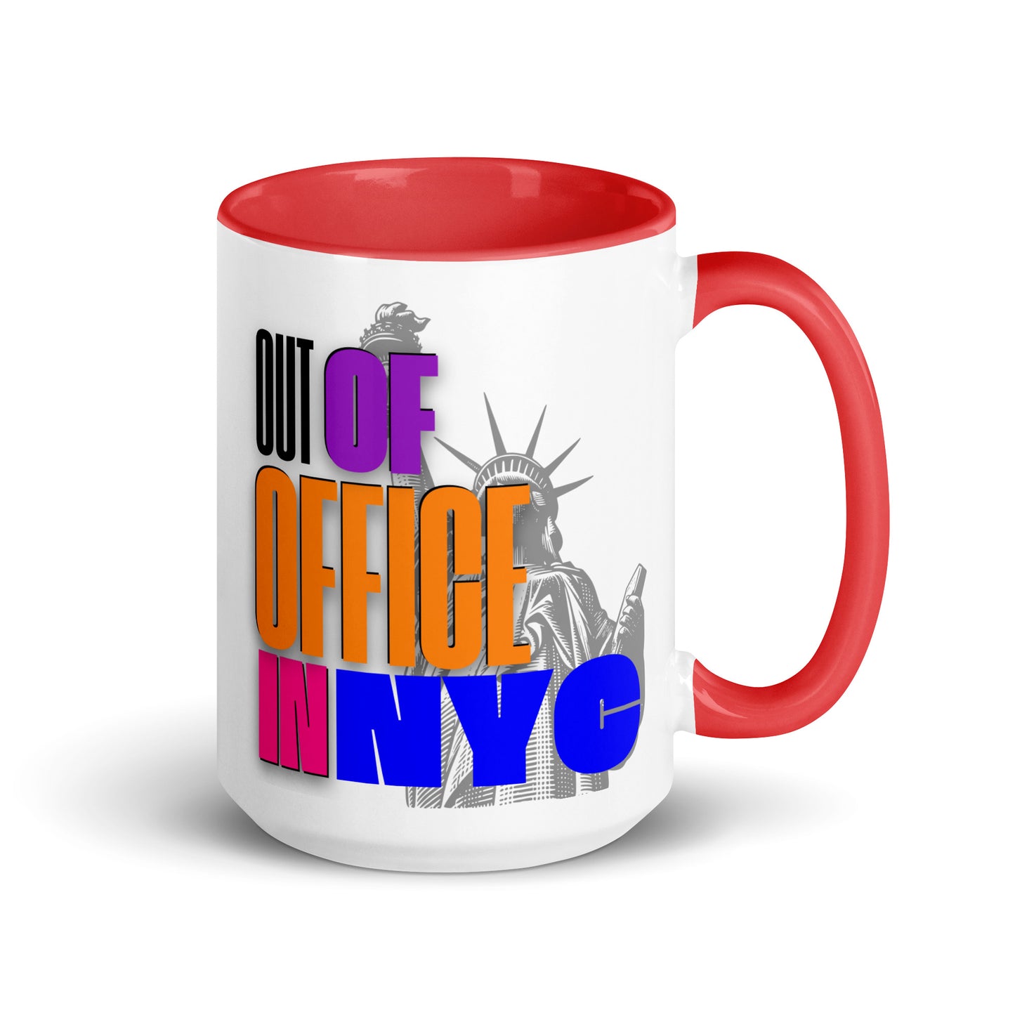 Don't forget to throw this conversation starter mug into your suitcase while packing for your next trip to New York City. Our "Out of OFFICE IN NYC" mug can be used to sip your favorite beverage whether that be coffee, tea or hey...maybe even use it to sip your favorite drink at the hotel bar. At Corporate Business Store, we cannot make any guarantees but we wouldn't be surprised if you made a few new friends with this conversation starter.