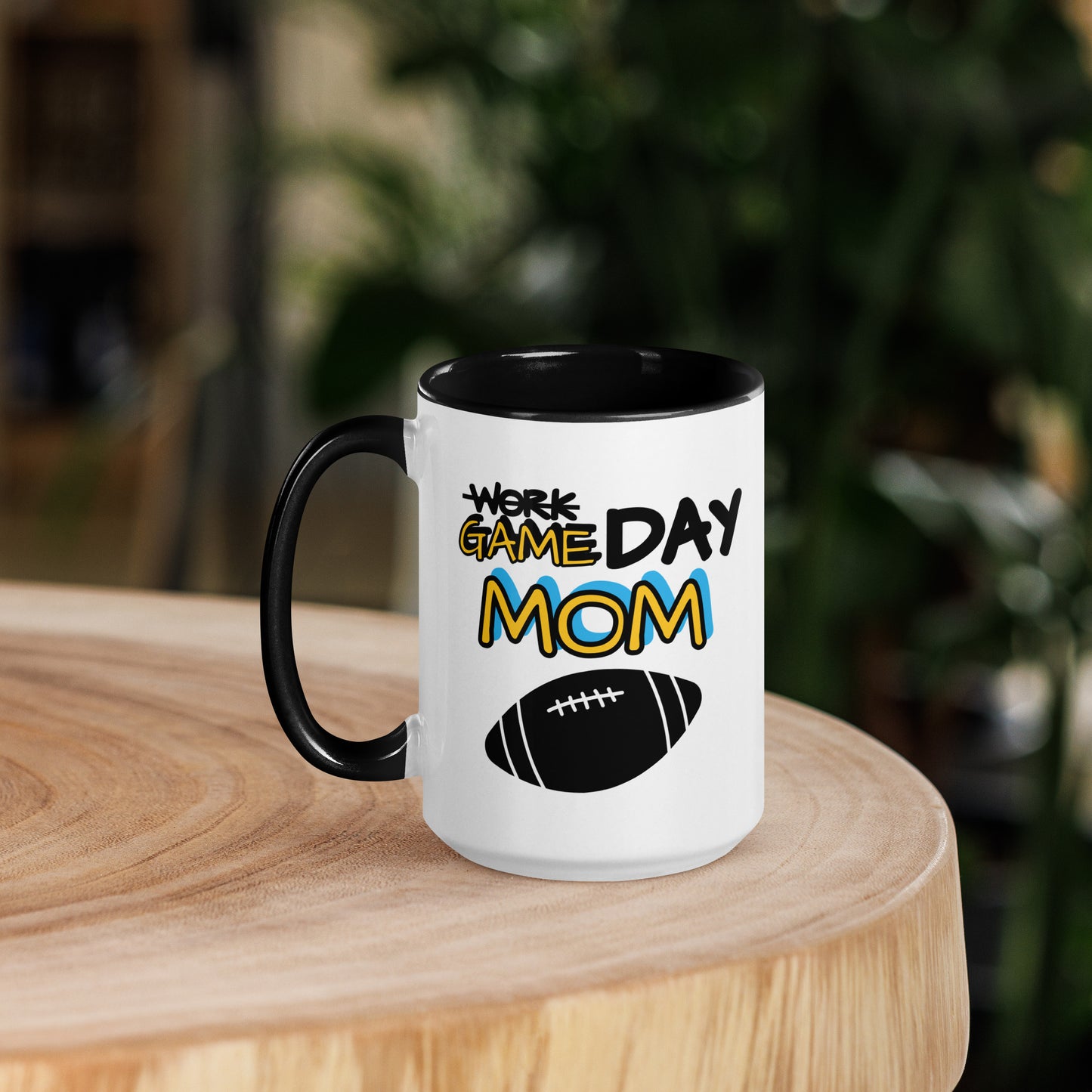 Football Game Day Mom Coffee and Tea Mug